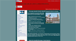 Desktop Screenshot of nicaragua-spanish-lessons.com